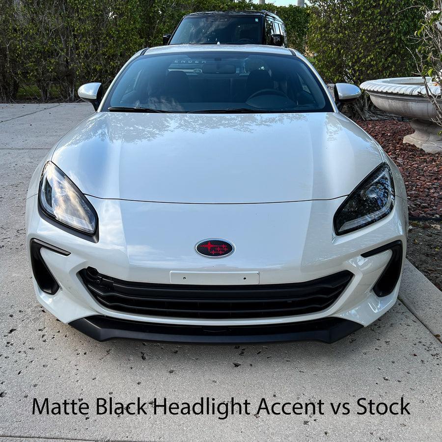 Headlight Accent Overlays - 2022+ BRZ / GR86 StickerFab