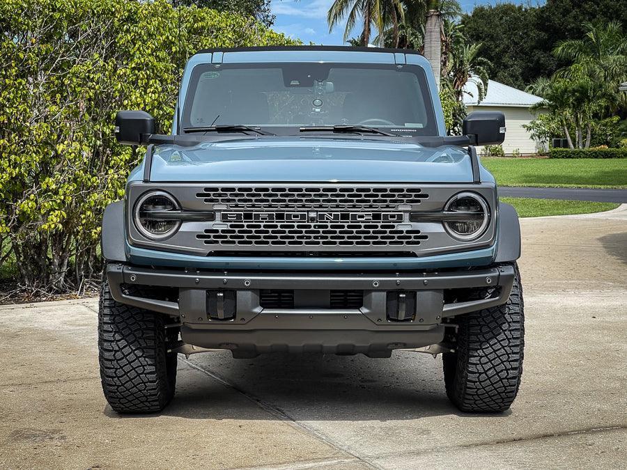 Headlight Bucket Inlays - 2021+ Bronco Badlands / WildTrak / First Edition StickerFab