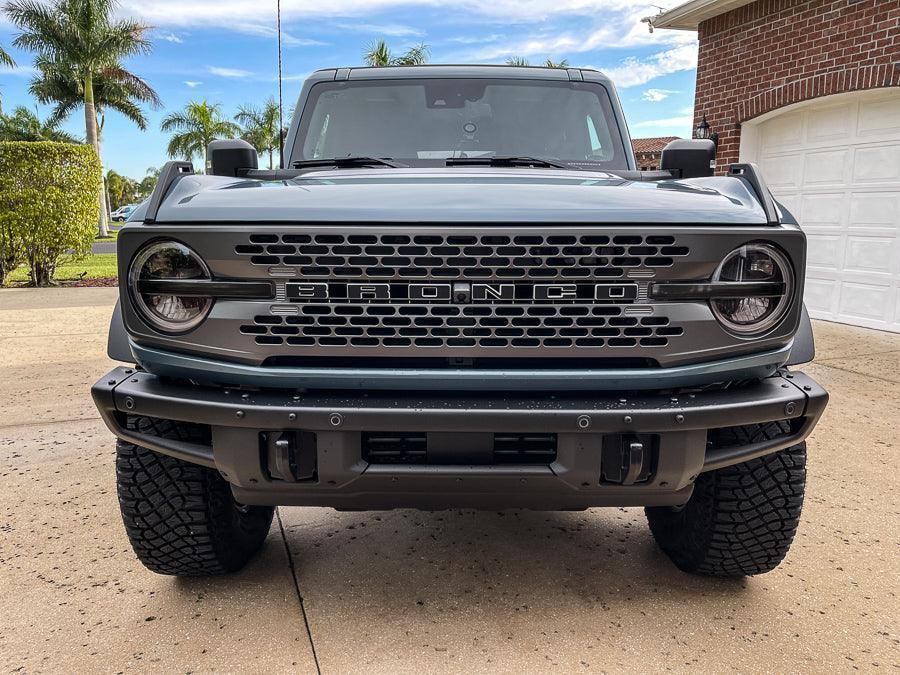 Headlight Bucket Inlays - 2021+ Bronco Badlands / WildTrak / First Edition StickerFab