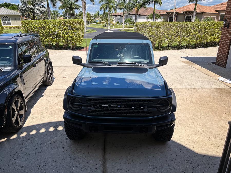 Hood Overlay - 2021+ Bronco StickerFab