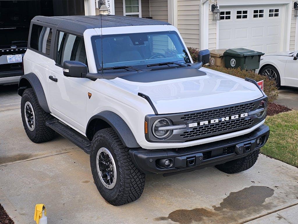 Hood Overlay - 2021+ Bronco StickerFab