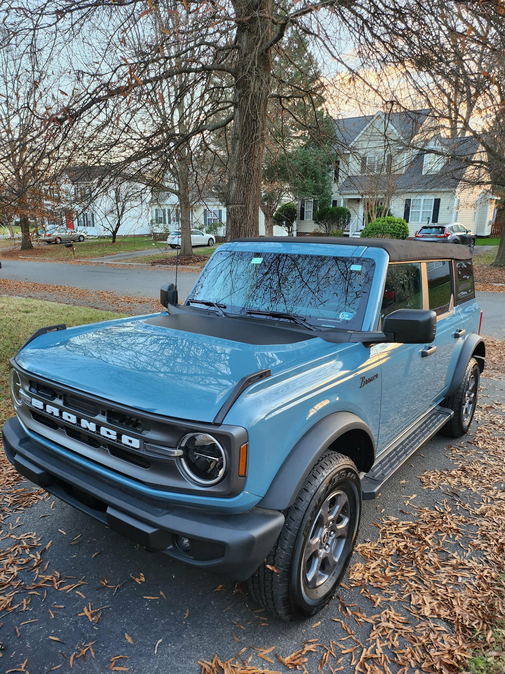 Hood Overlay - 2021+ Bronco StickerFab