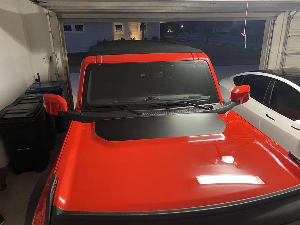 Hood Overlay - 2021+ Bronco StickerFab