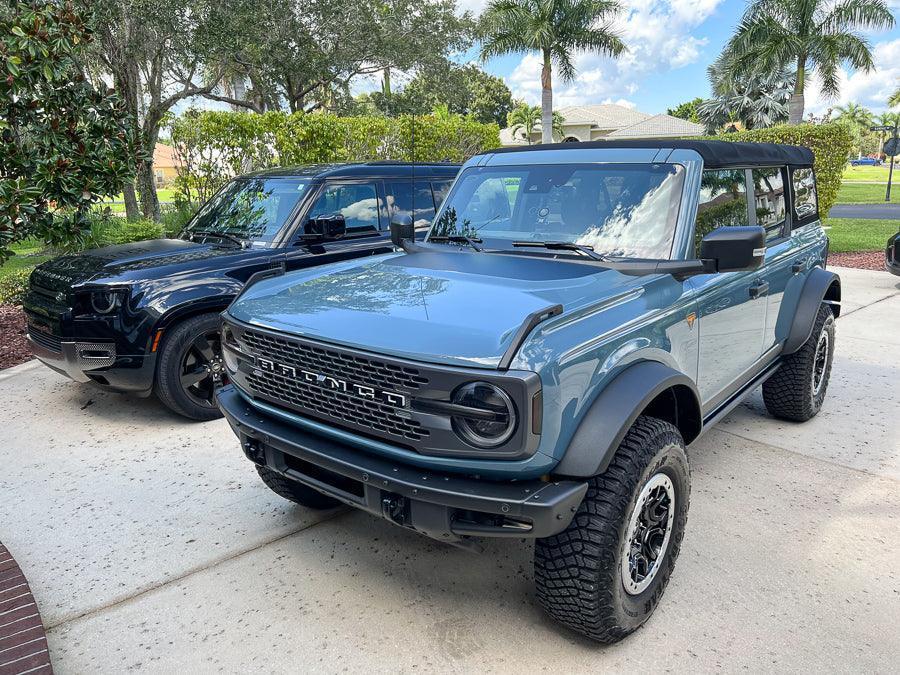 Hood Overlay - 2021+ Bronco StickerFab