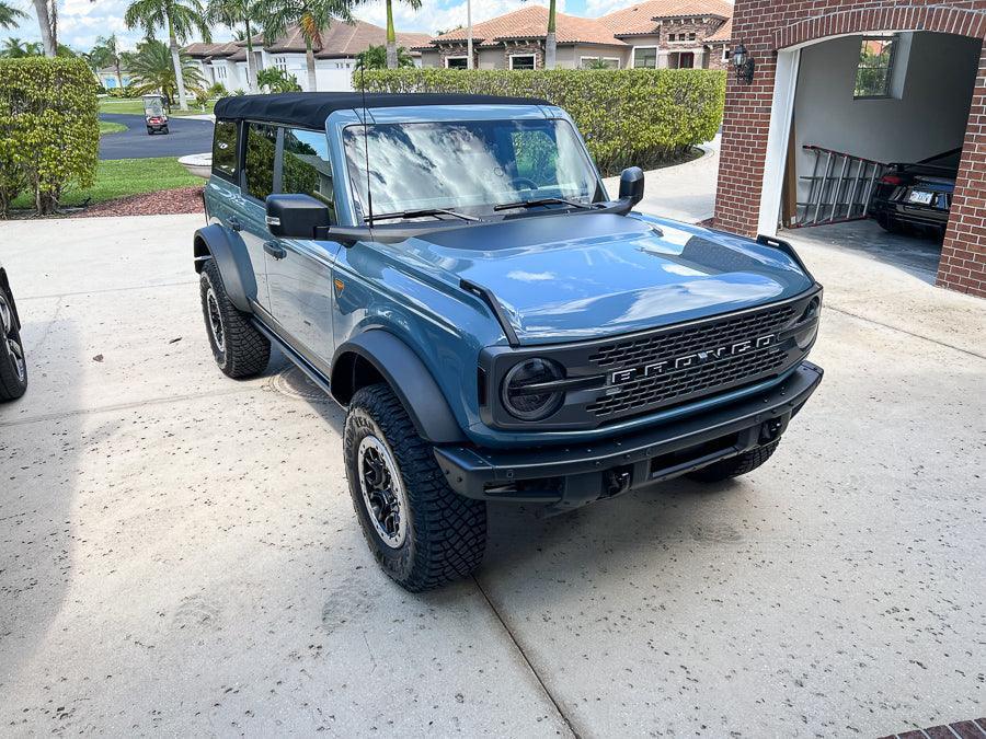 Hood Overlay - 2021+ Bronco StickerFab