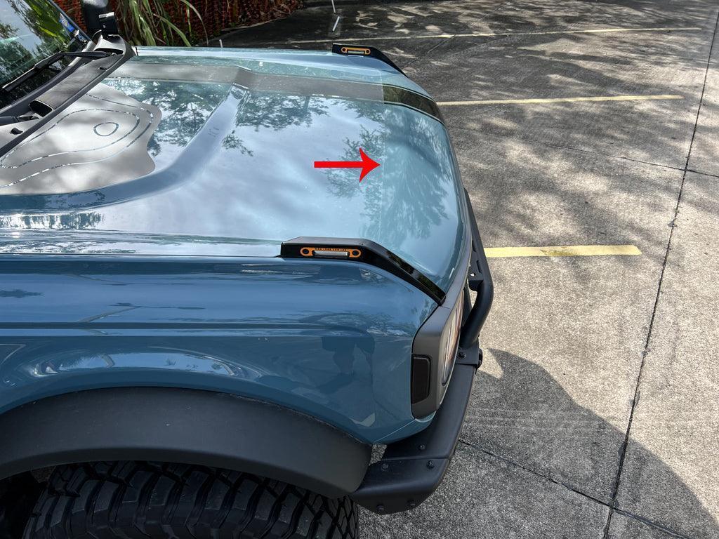 Hood Paint Protection Film (PPF) - 2021+ Bronco StickerFab