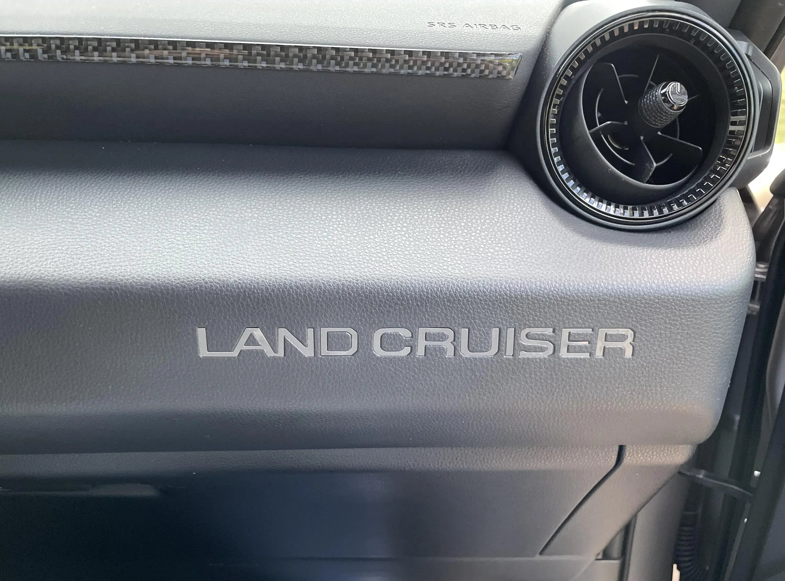 Land Cruiser Passenger Side Dash Inlays - 2024+ Land Cruiser 1958 StickerFab