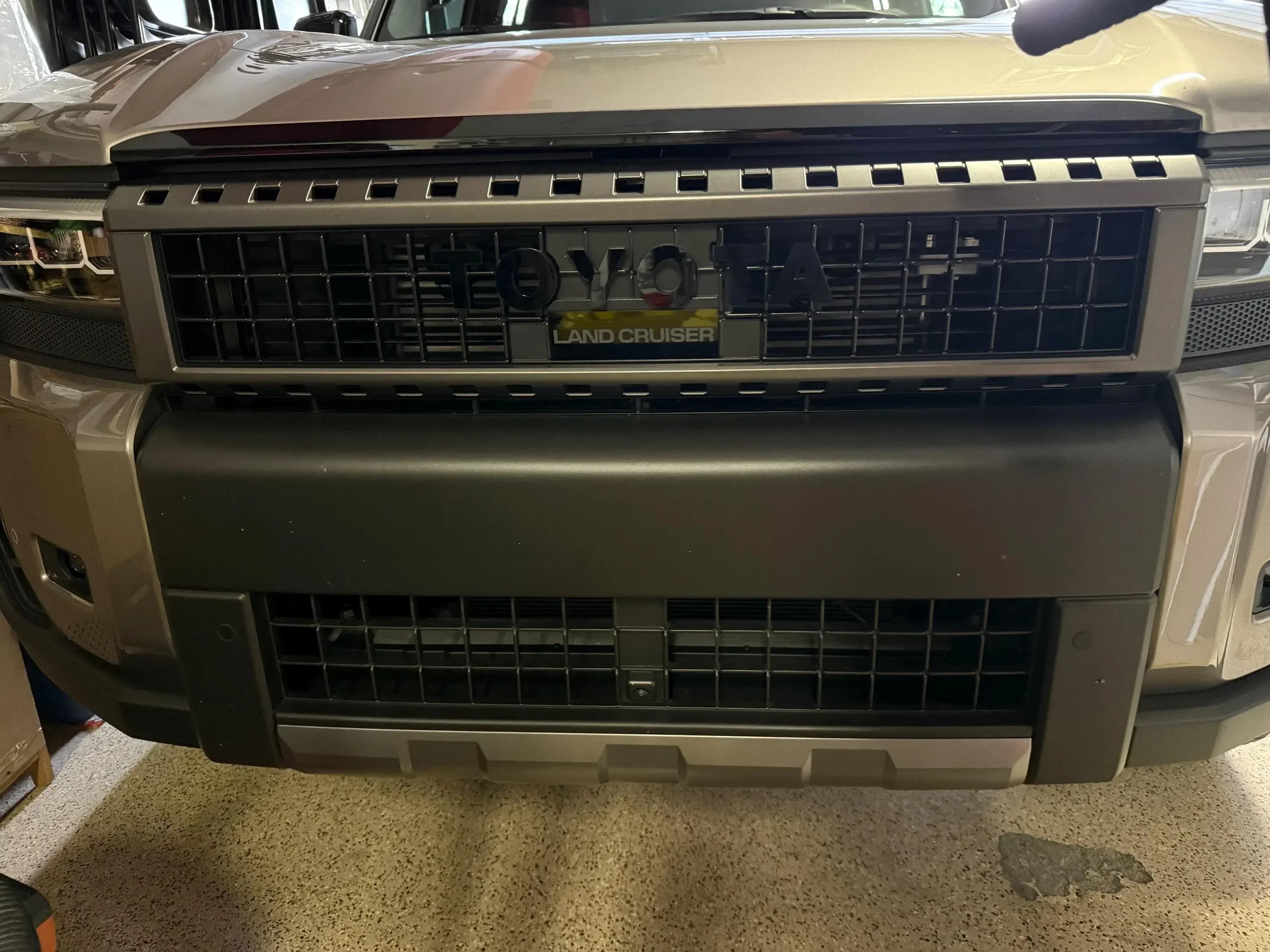 Acrylic Front Grille Emblem - 2024+ Land Cruiser StickerFab