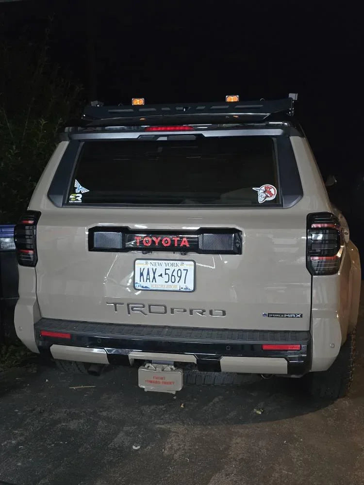 TOYOTA Rear Hatch Liftgate Emblem Inlays - 2025+ 4Runner StickerFab
