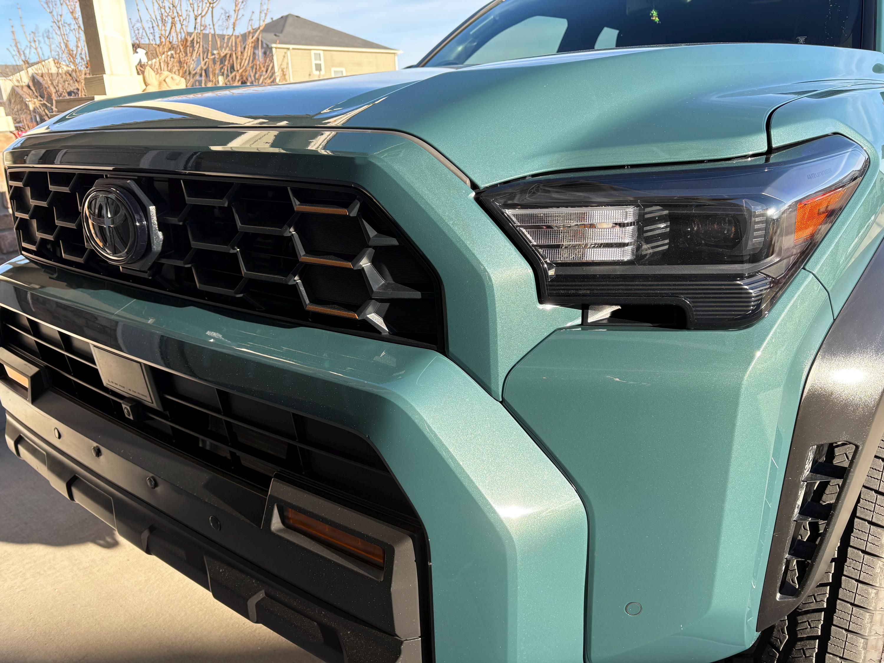 Tri Color TRD Style Grille Overlays - 2025+ 4Runner (TRD Grille) StickerFab