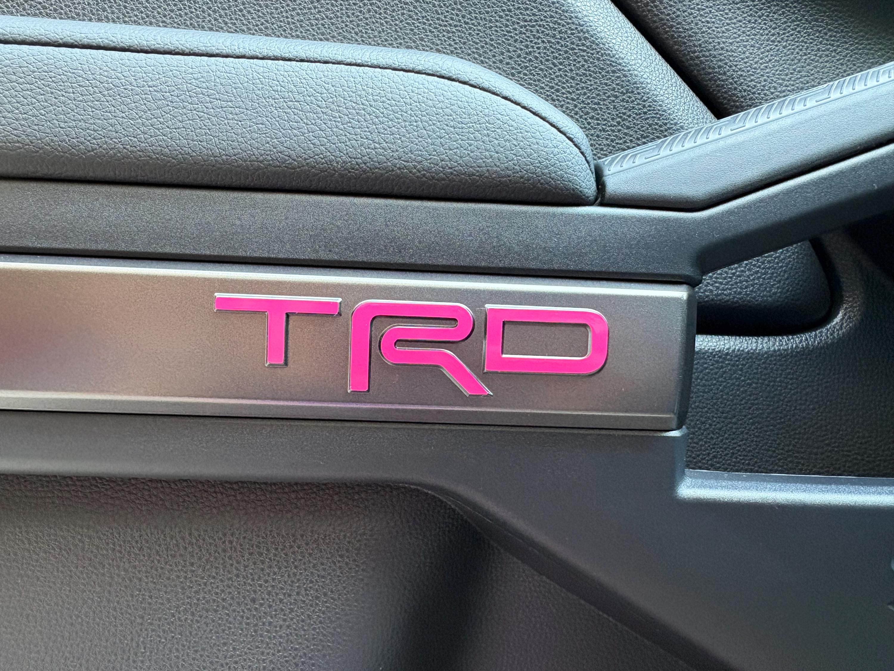 "TRD" Door Line Overlays - 2025+ 4Runner StickerFab
