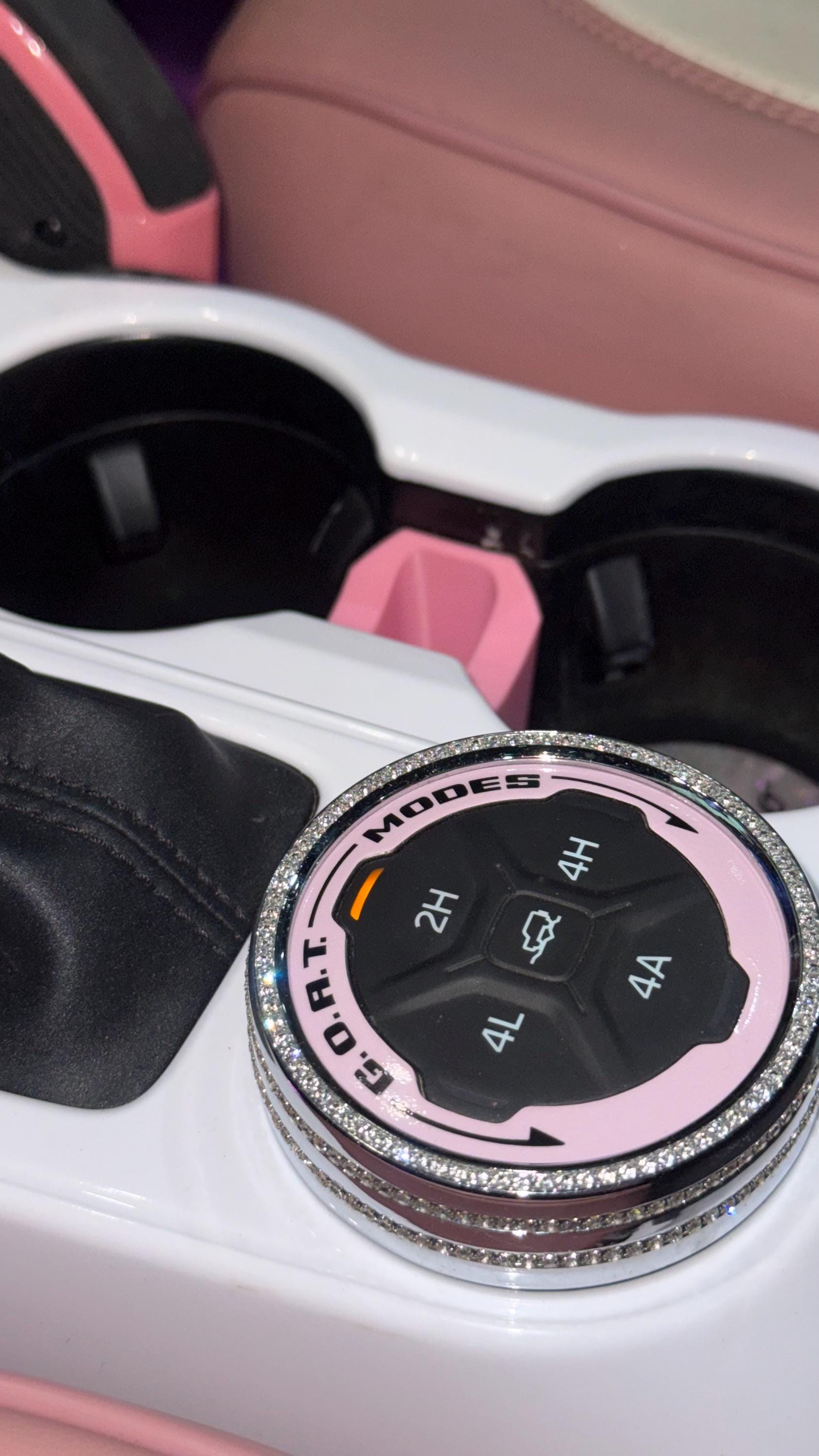 GOAT Mode Dial Ring Overlay V2 - 2021+ Bronco StickerFab