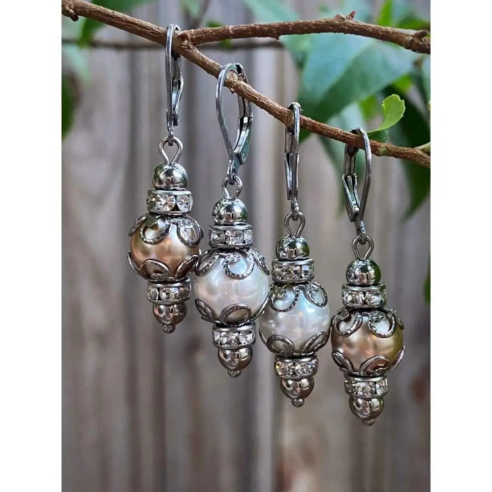 VINTAGE LACE EARRINGS Bellaforma Jewelry