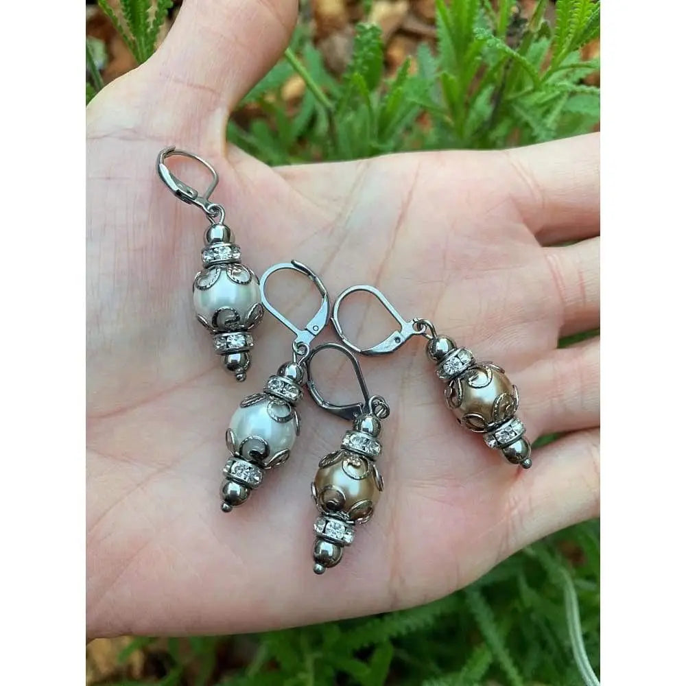 VINTAGE LACE EARRINGS Bellaforma Jewelry