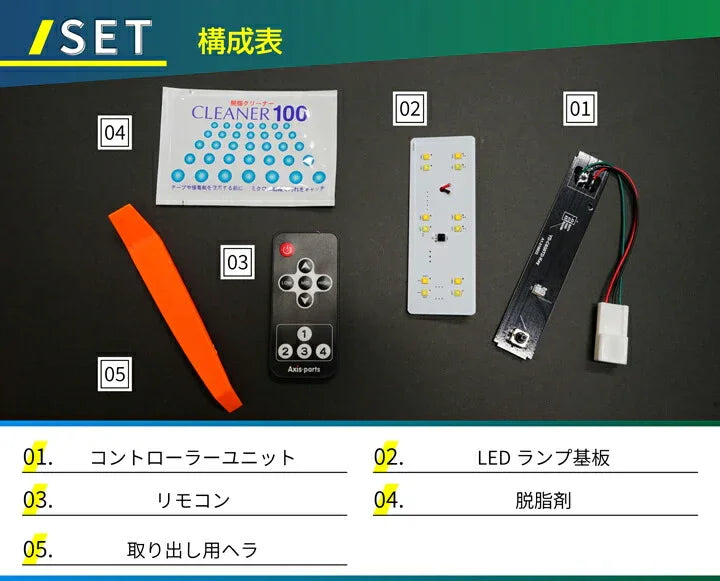 Axis Japan Ultra LED Dome Light Upgrade - 2024+ Land Cruiser StickerFab