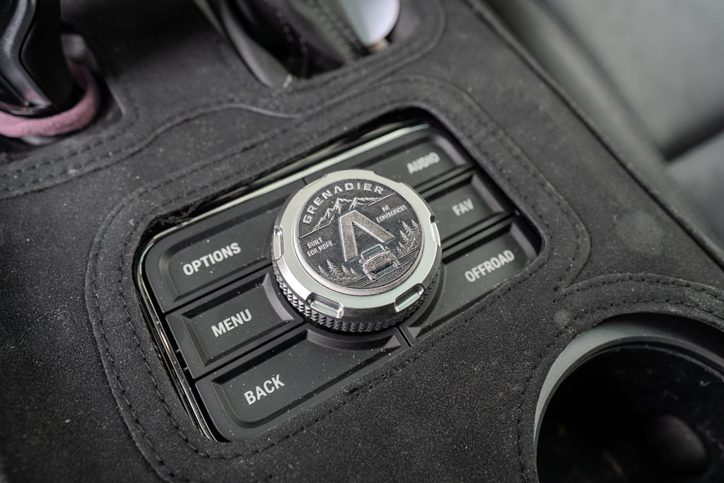 Center Console Acrylic Medallion - 2024+ Grenadier / Quartermaster StickerFab