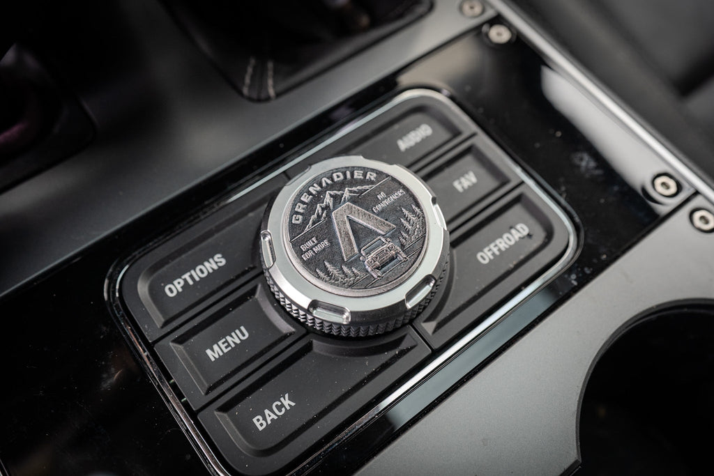 Center Console Acrylic Medallion - 2024+ Grenadier / Quartermaster StickerFab