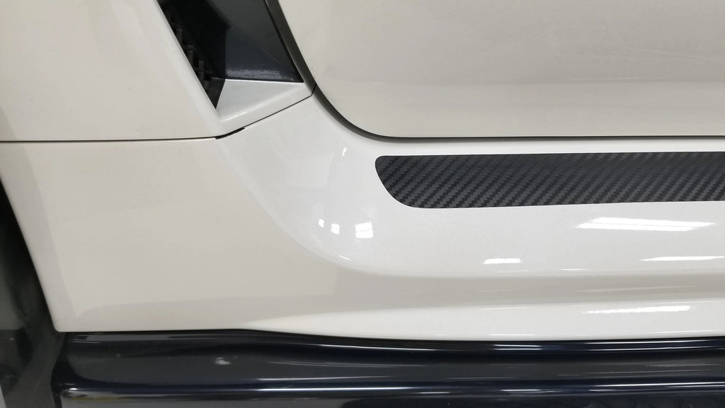 JDM S207 Style 3D Carbon Side Skirt Overlay - 2015-2021 WRX / STI StickerFab