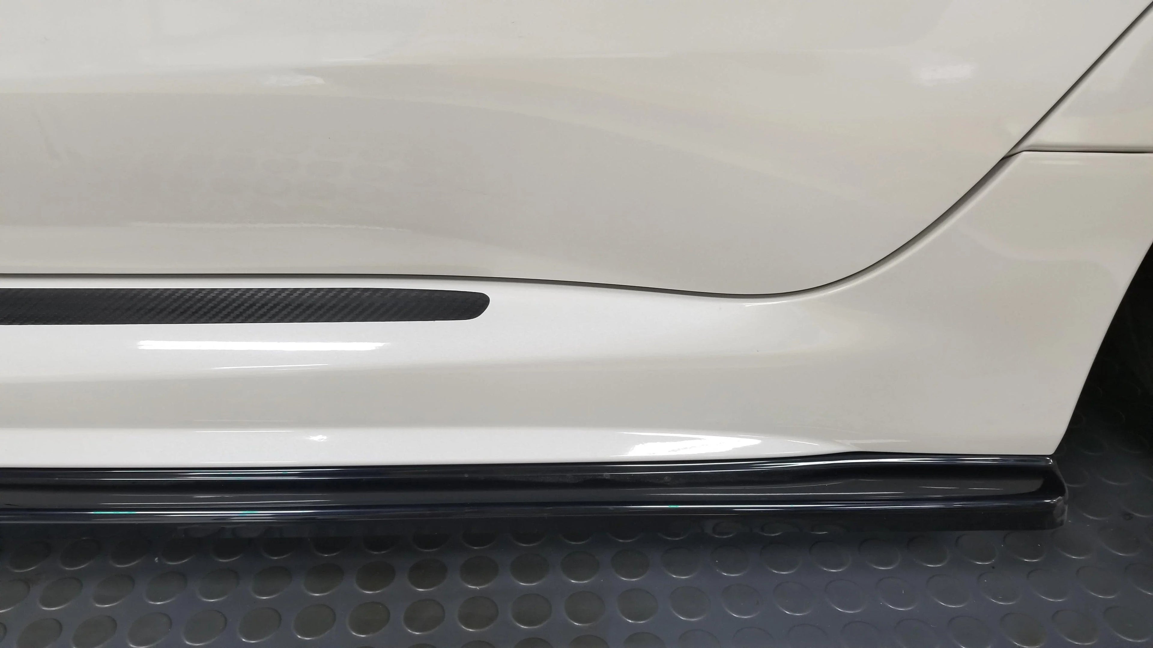 JDM S207 Style 3D Carbon Side Skirt Overlay - 2015-2021 WRX / STI StickerFab