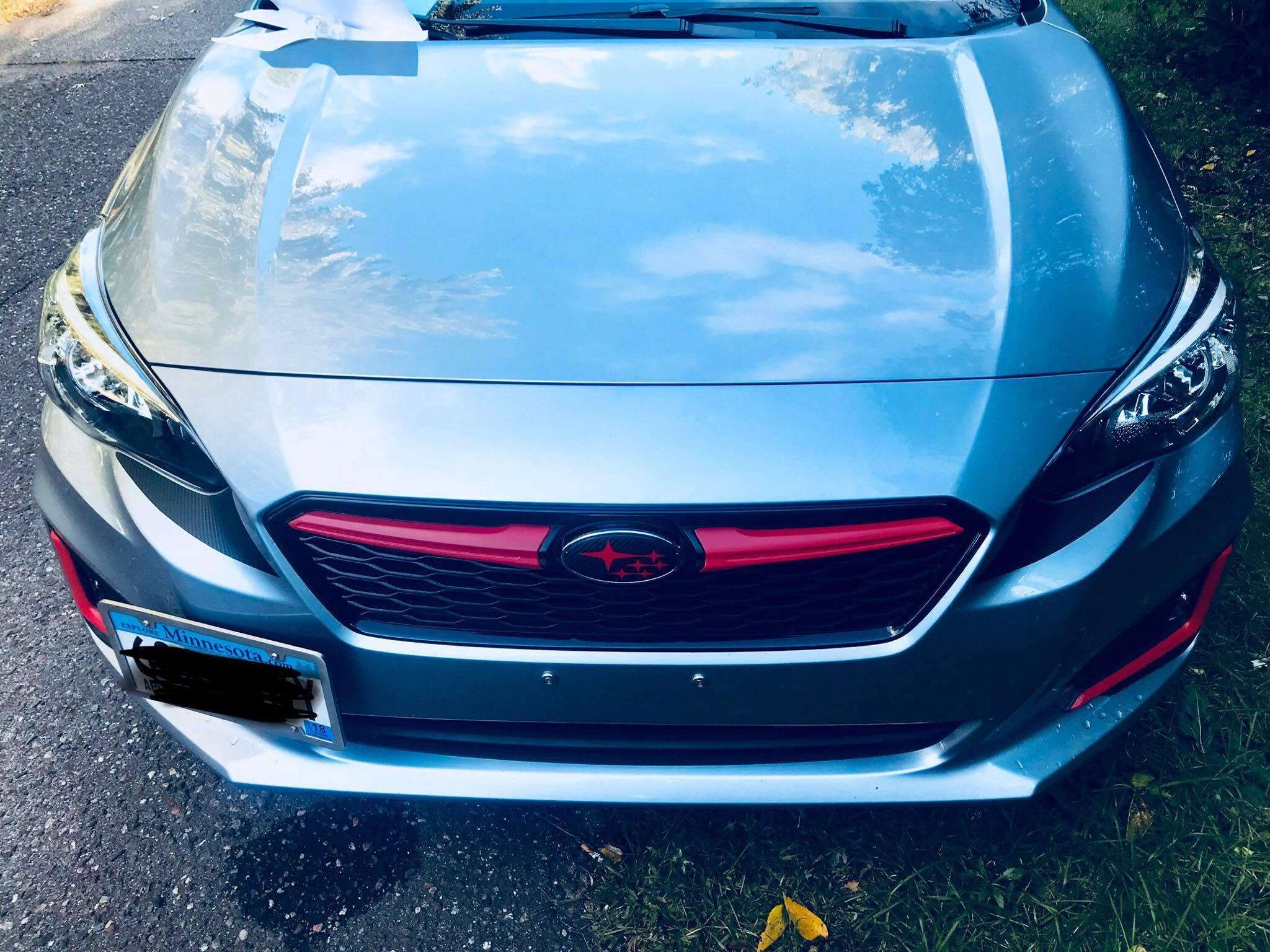 JDM Style 3D Carbon Fiber Headlight Accents - 2018+ Crosstrek / 2017+ Impreza StickerFab