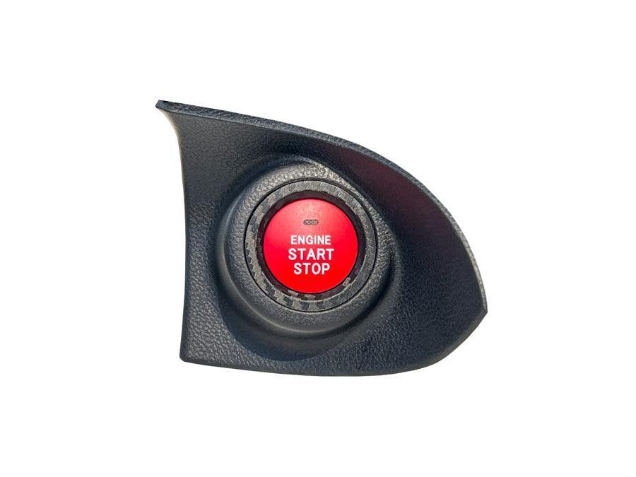 JDM Style Push to Start 3D Carbon Trim Ring Overlay - 2015-2022 Subaru WRX / STI / Most Subaru StickerFab