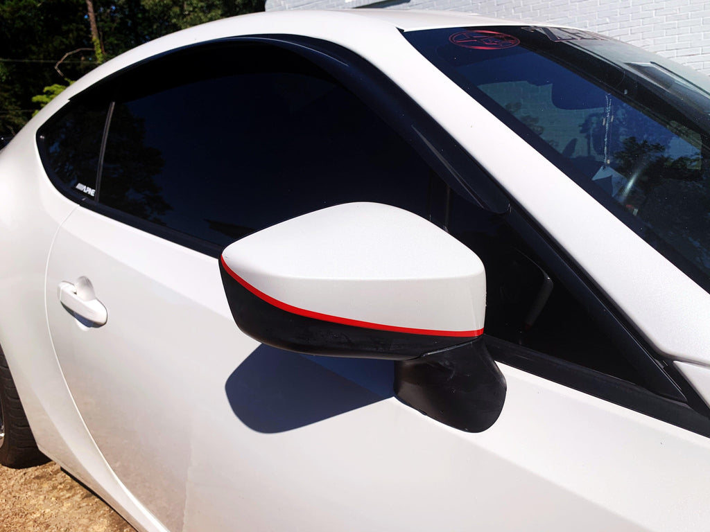 JDM Style Rear View Mirror Stripes - 2013-2021 FR-S / BRZ / 86 StickerFab