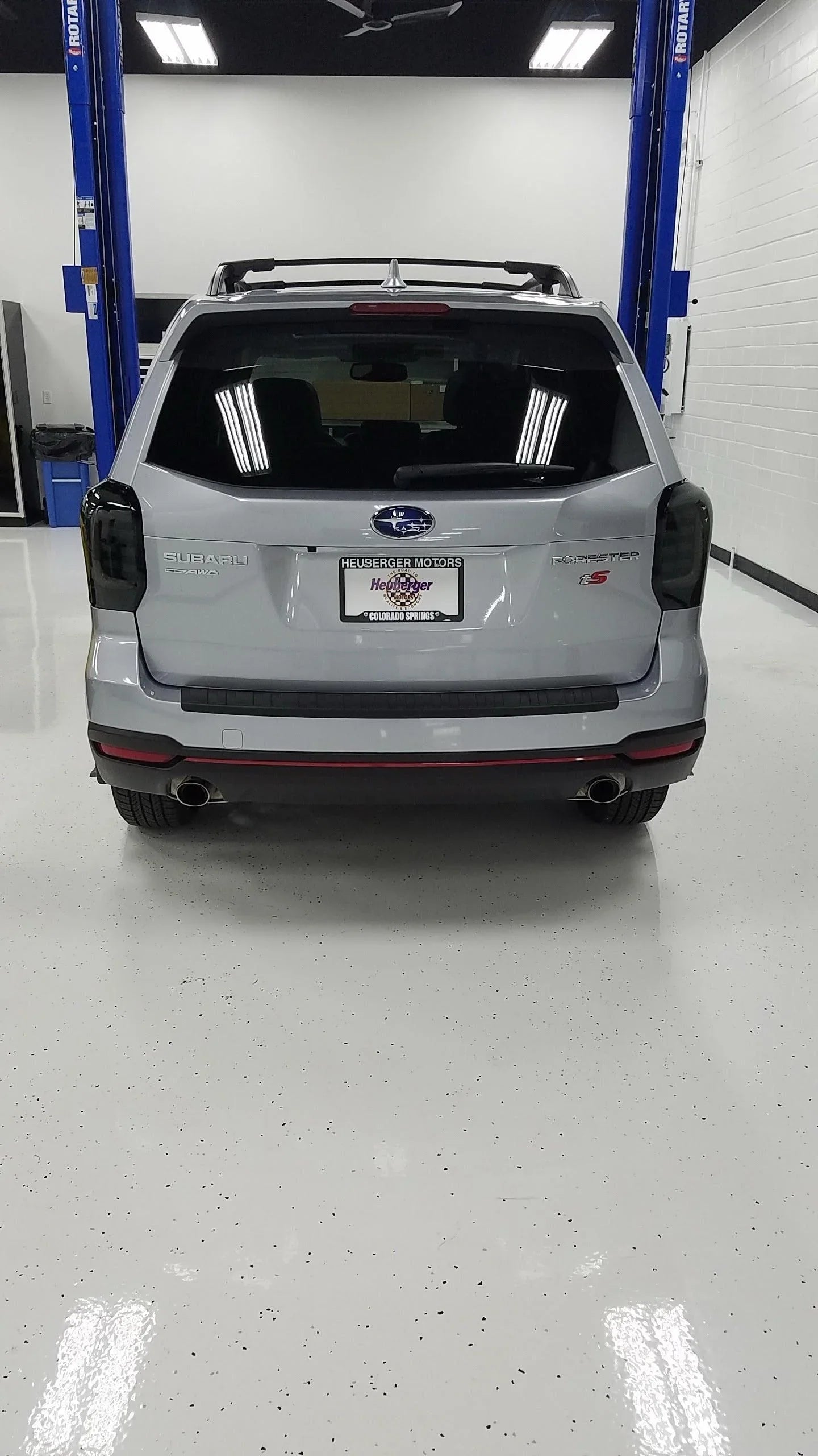 JDM TS Style Rear Bumper Pinstripe fits 2014-2018 Forester StickerFab