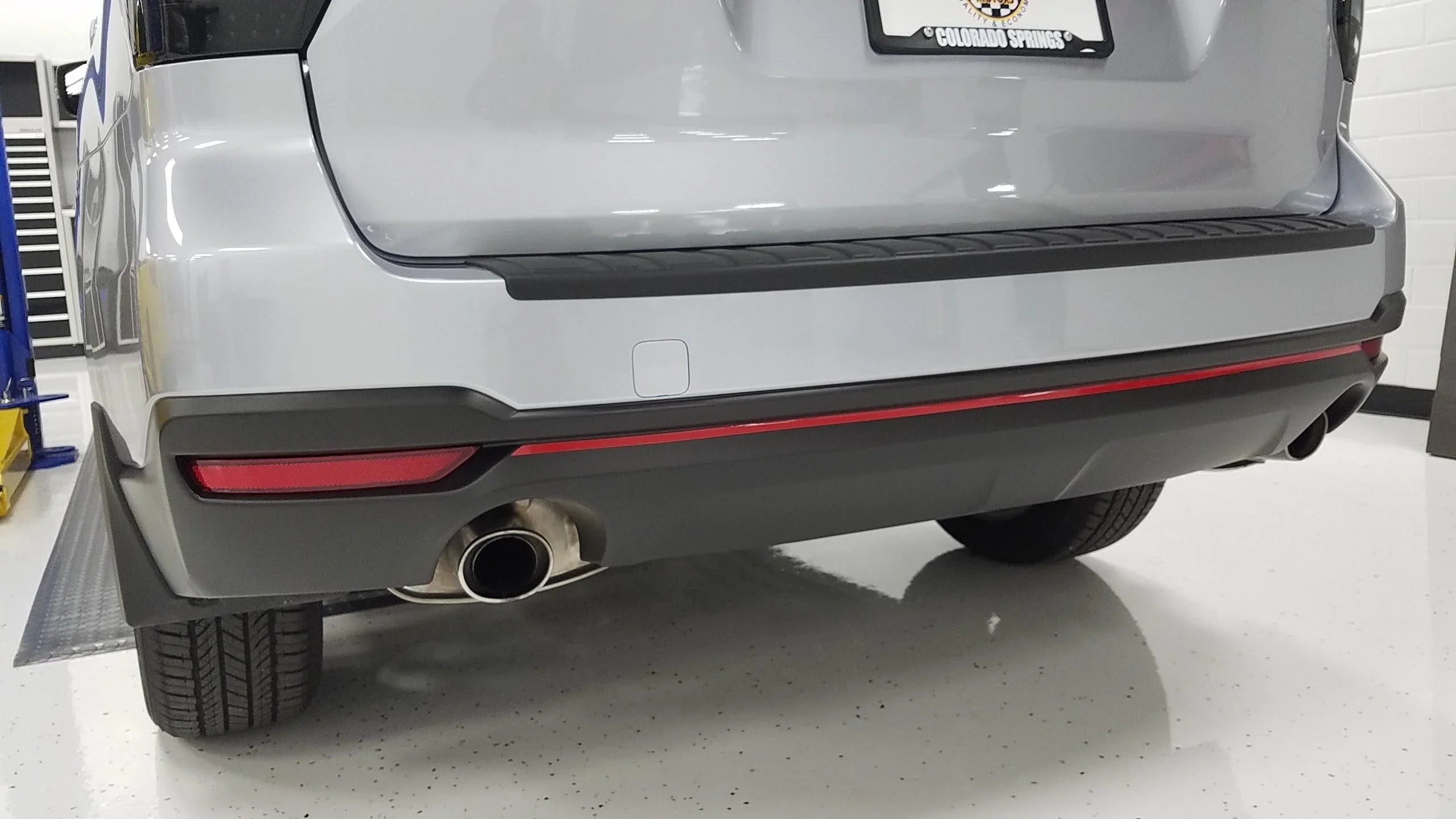 JDM TS Style Rear Bumper Pinstripe fits 2014-2018 Forester StickerFab
