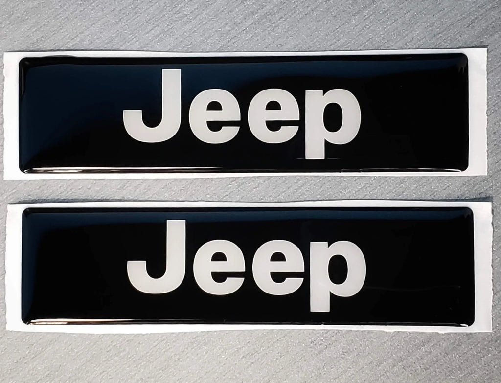 Jeep Emblems for Weathertech Floor Mats (Single) StickerFab