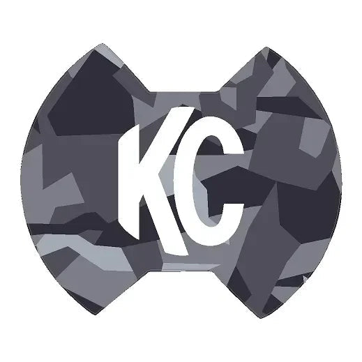 KC HiLITES 8" SlimLite LED Cover Overlays - Universal StickerFab