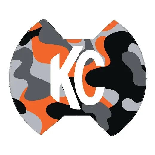 KC HiLITES 8" SlimLite LED Cover Overlays - Universal StickerFab
