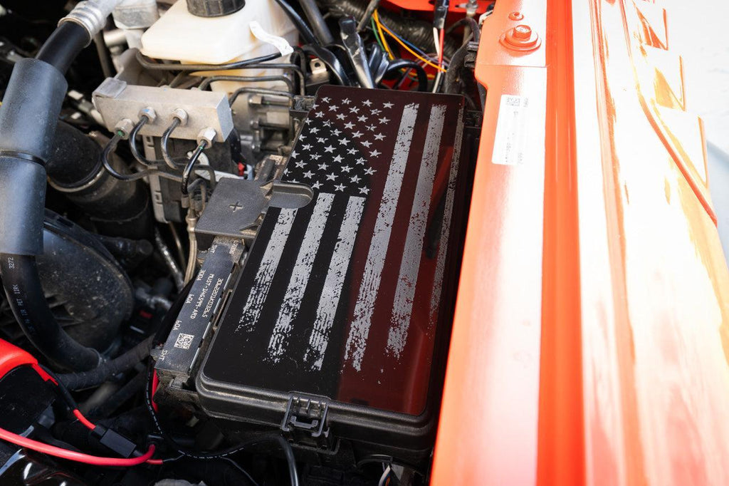 Laser Series Acrylic Fuse Box Cover Overlay - 2021+ Bronco / 2024+ Ranger StickerFab
