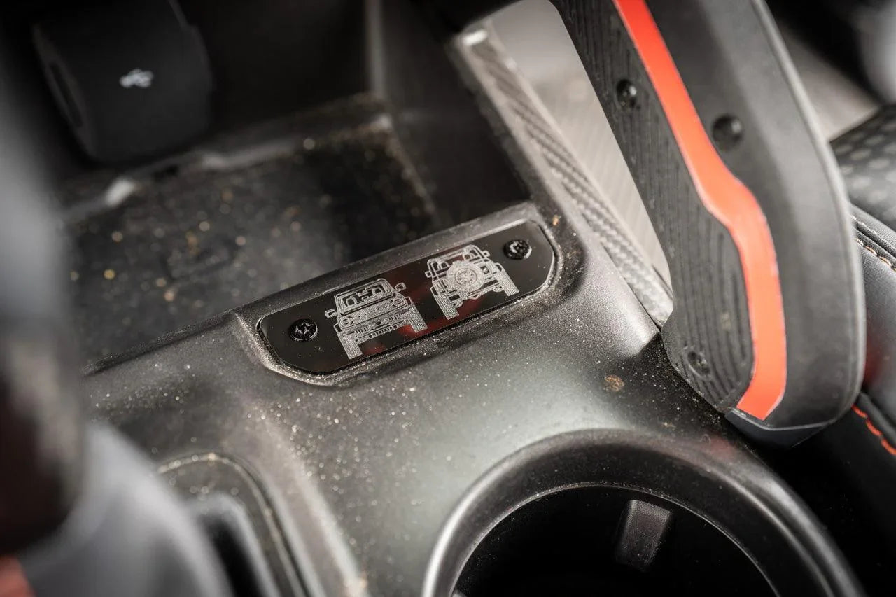 Laser Series Acrylic Shifter Trim Insert - 2021+ Bronco StickerFab
