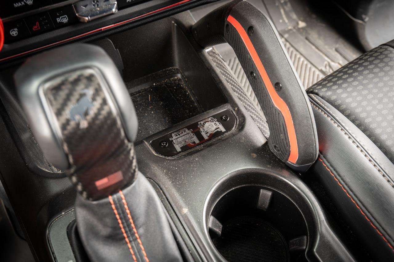 Laser Series Acrylic Shifter Trim Insert - 2021+ Bronco StickerFab