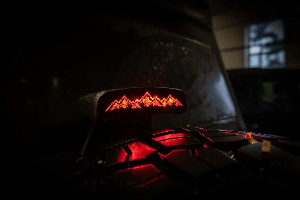 Laser Series Acrylic Third Brake Light Overlay - 2021+ Bronco StickerFab