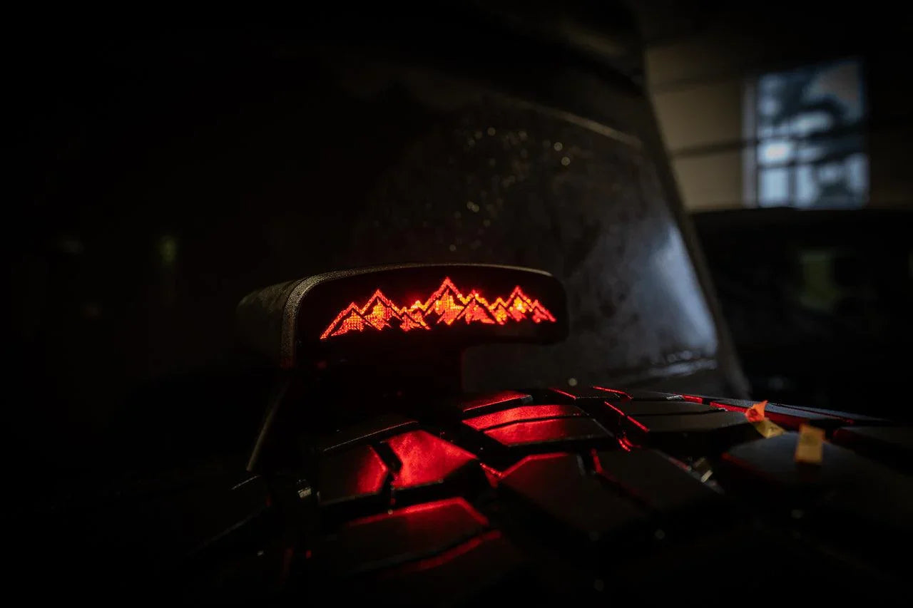 Laser Series Acrylic Third Brake Light Overlay - 2021+ Bronco StickerFab