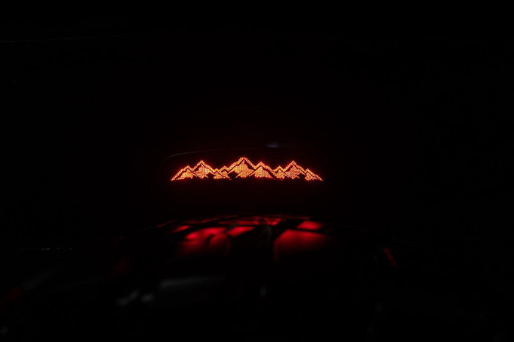 Laser Series Acrylic Third Brake Light Overlay - 2021+ Bronco StickerFab