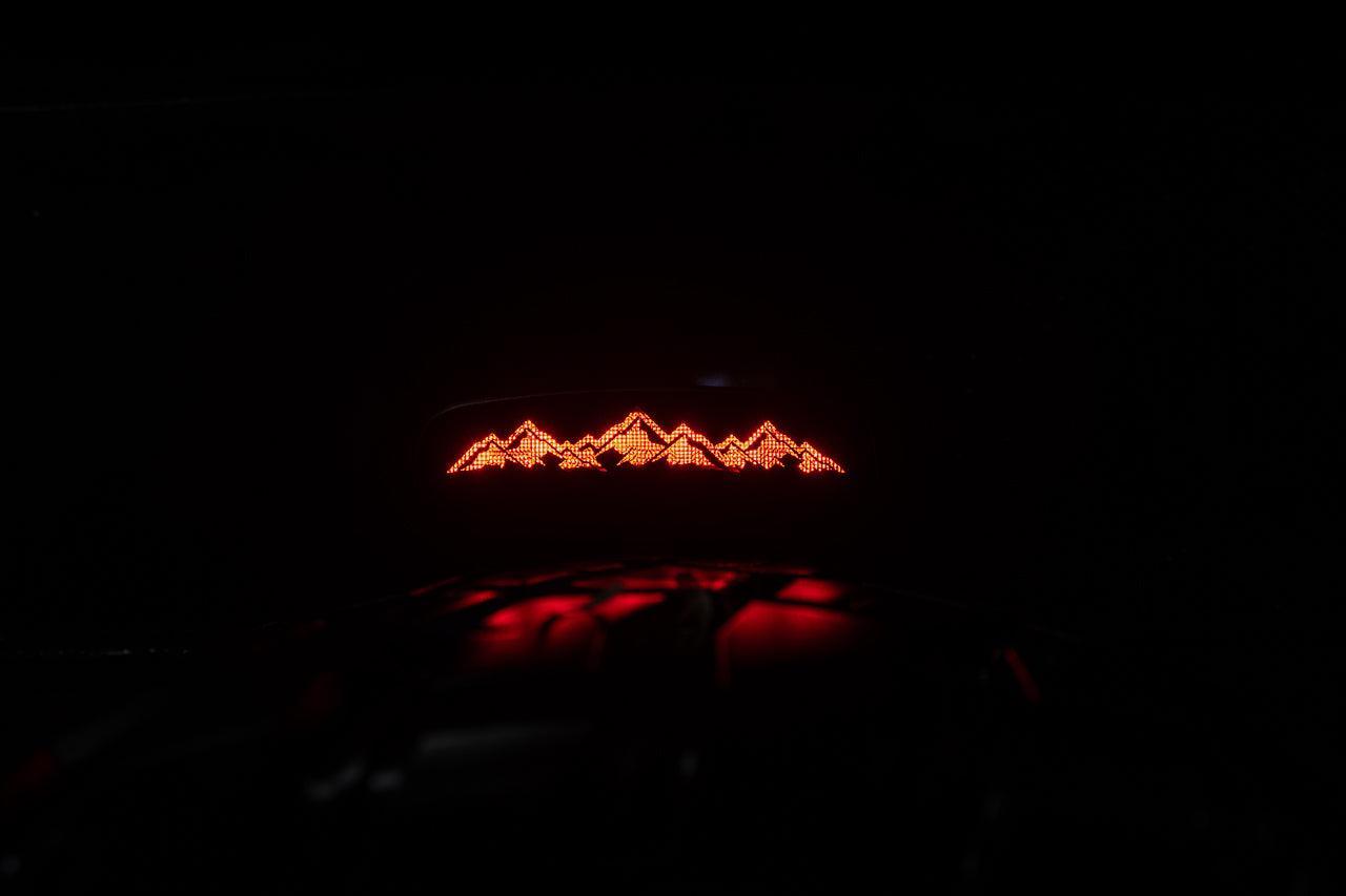 Laser Series Acrylic Third Brake Light Overlay - 2021+ Bronco StickerFab