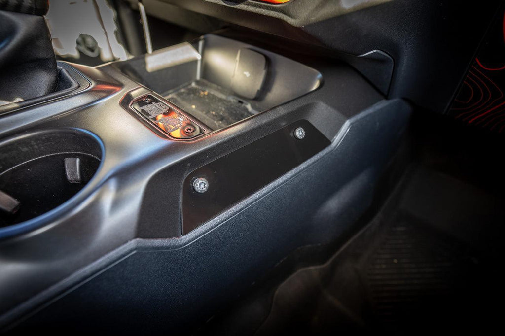 Laser Series Center Grab Handle Delete - 2021+ Bronco StickerFab