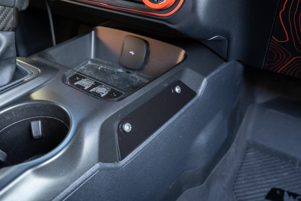Laser Series Center Grab Handle Delete - 2021+ Bronco StickerFab