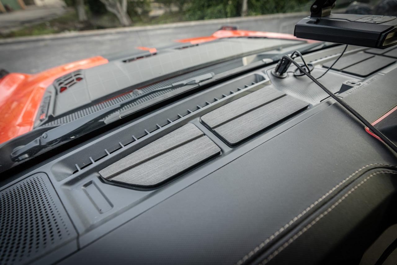 Laser Series Dash Mats (Marine EVA foam) - 2021+ Bronco StickerFab