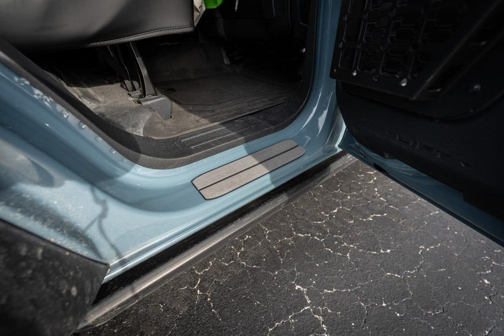 Laser Series Door Sills (Marine EVA Foam) - 2021+ Bronco 2 Door and 4 Door StickerFab