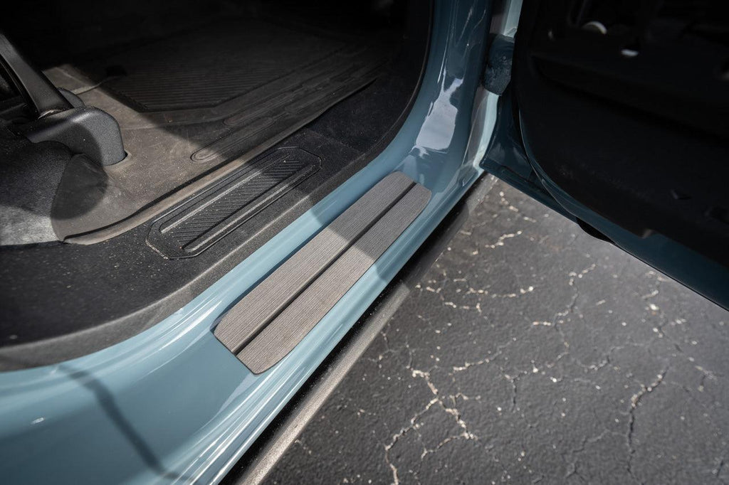 Laser Series Door Sills (Marine EVA Foam) - 2021+ Bronco 2 Door and 4 Door StickerFab