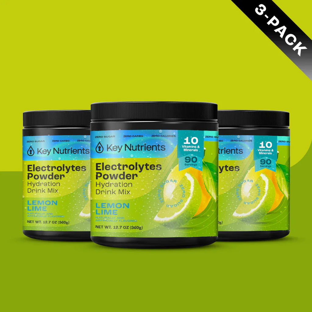 Electrolyte Recovery Plus Powder (Sugar-Free) Key Nutrients