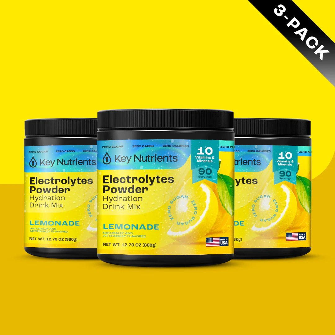 Electrolyte Recovery Plus Powder (Sugar-Free) Key Nutrients