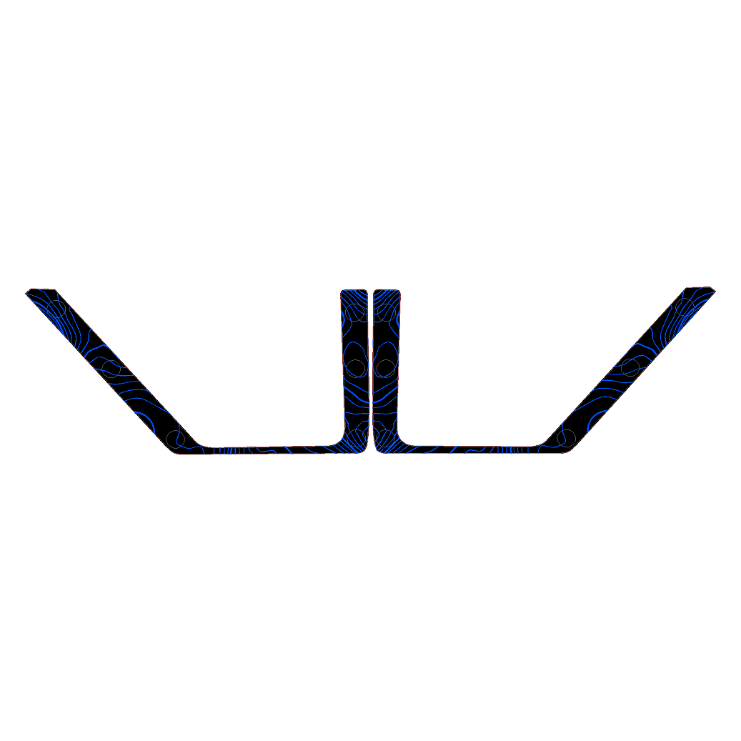 Topo Rear Door Net Trim Overlay Kit (Printed Series) - 2021+ Bronco StickerFab