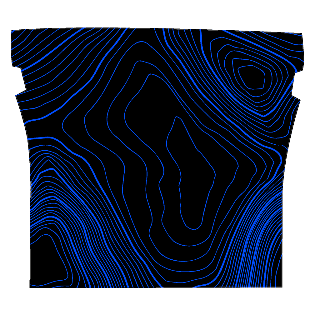 Topo Seatbelt Trim Protector (Printed Series) - 2021+ Bronco 4 Door StickerFab