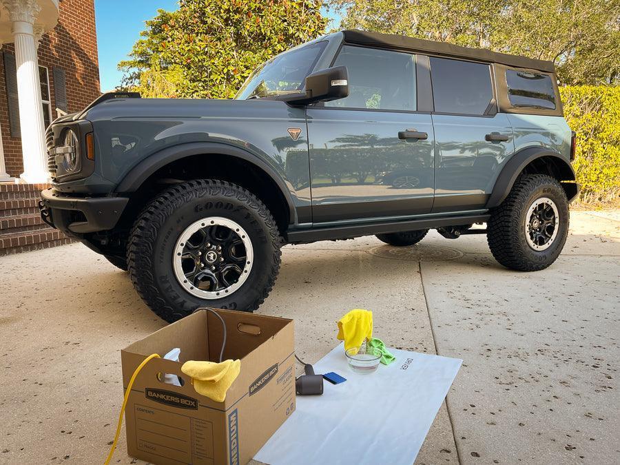 Lower Door Protection - 2021+ Bronco 4 Door StickerFab