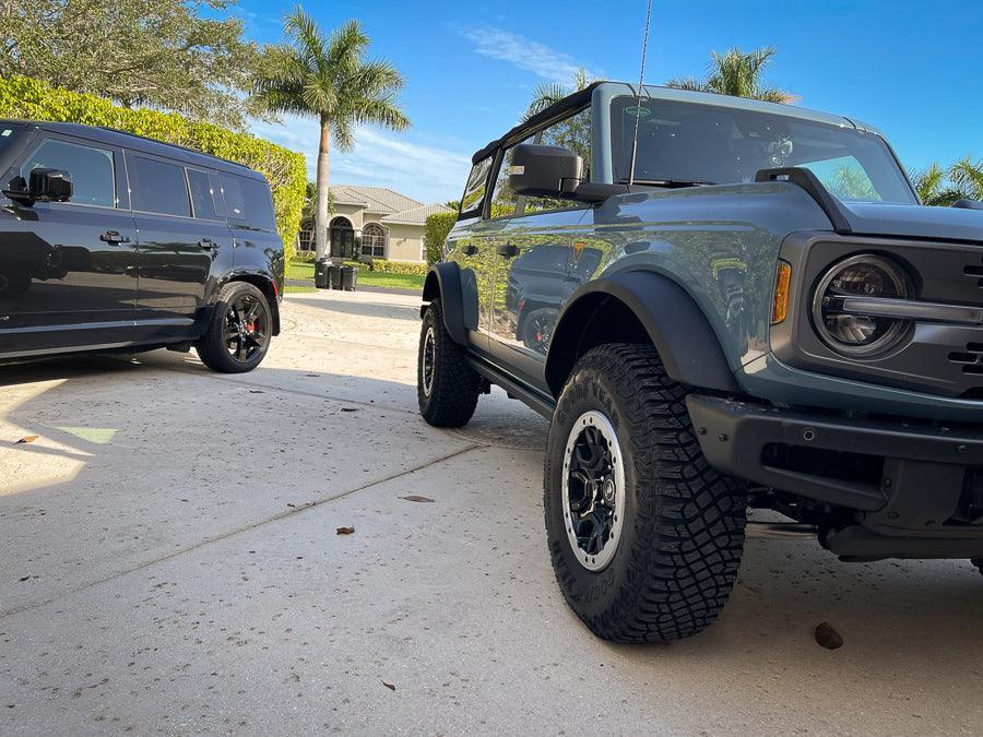 Lower Door Protection - 2021+ Bronco 4 Door StickerFab