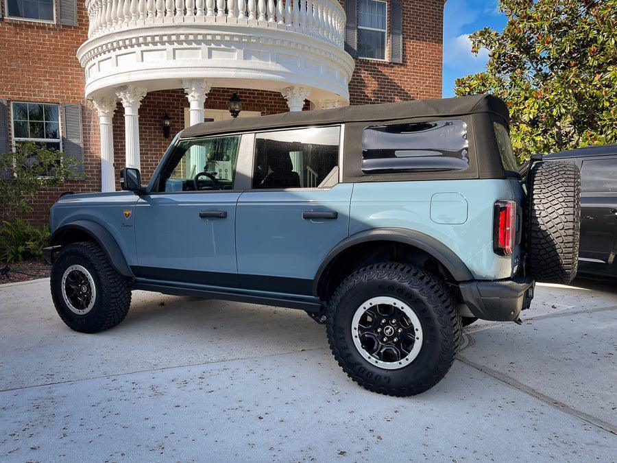 Lower Door Protection - 2021+ Bronco 4 Door StickerFab